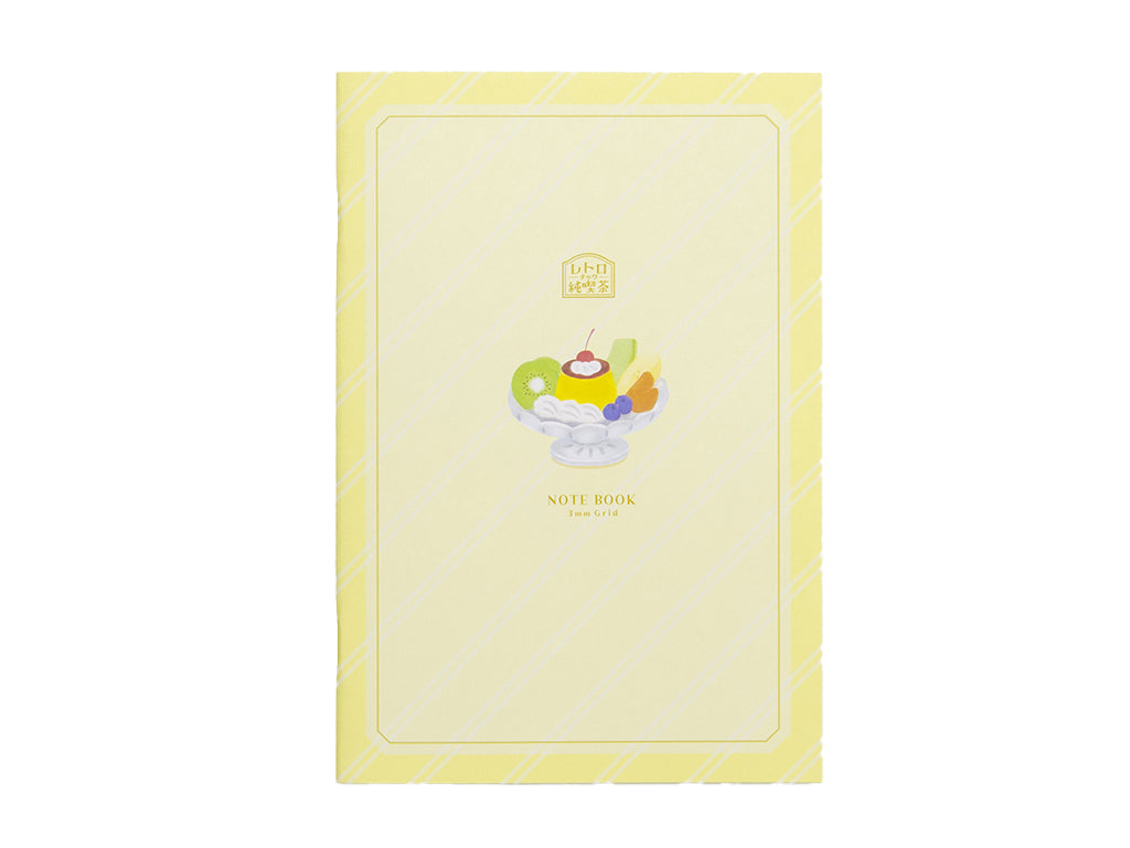 Notebook B6 Grid 3mm Retro Pudding