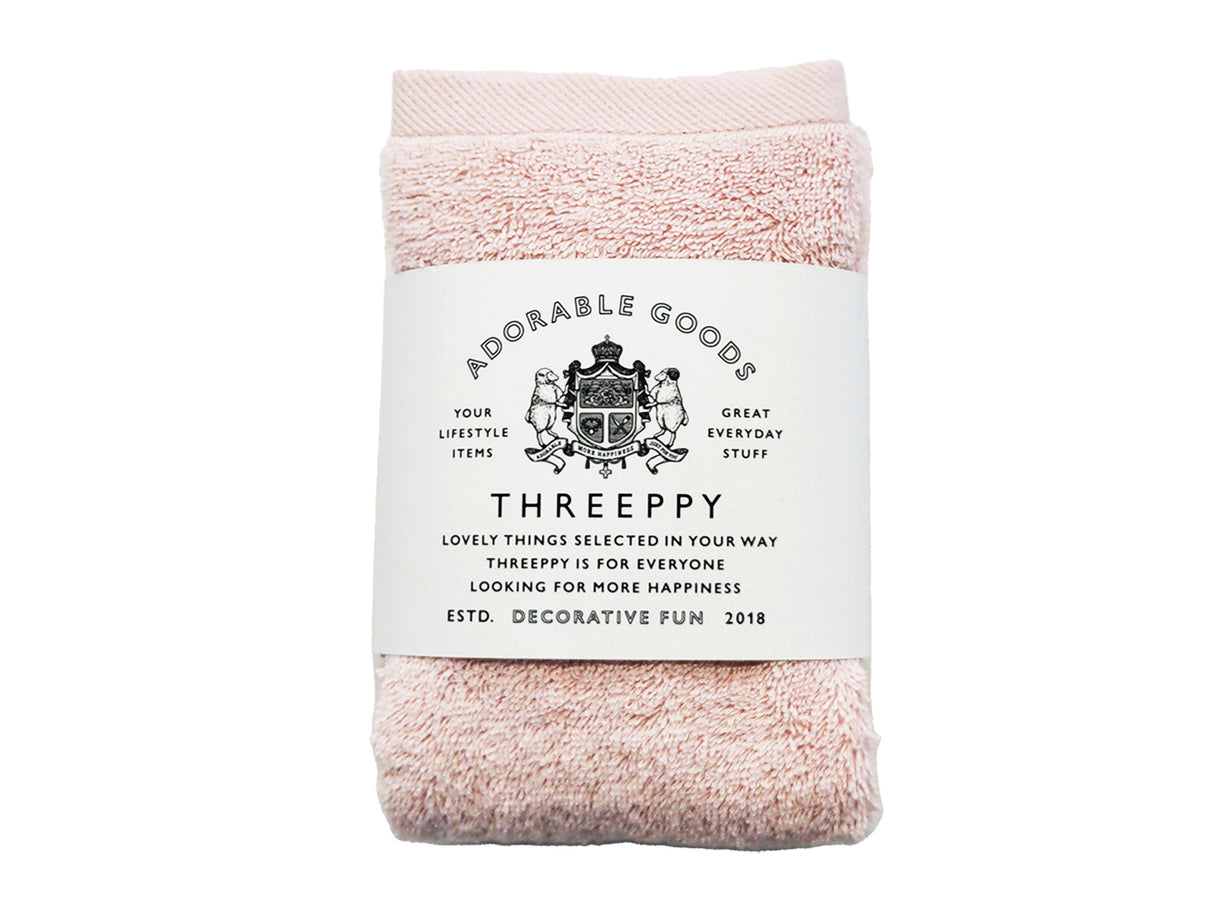 Soft Volumy Face Towel Pink