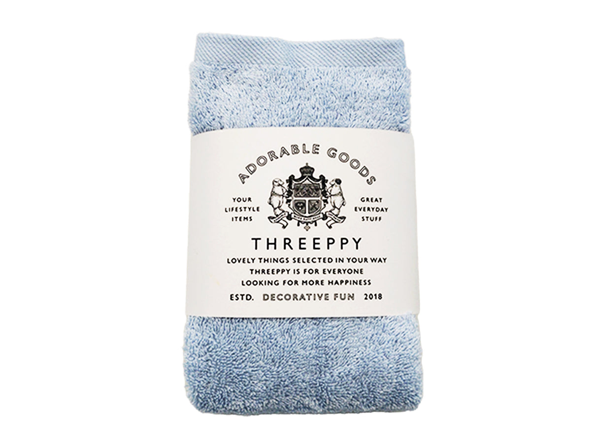 Soft Volumy Face Towel Blue
