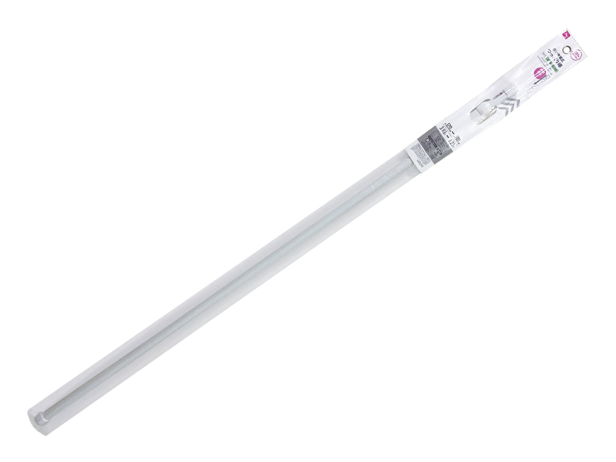 White Extendable Rod 120cm to 190cm