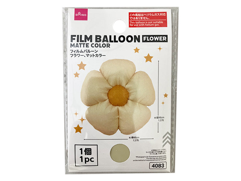 Film Balloon Flower Matte Color