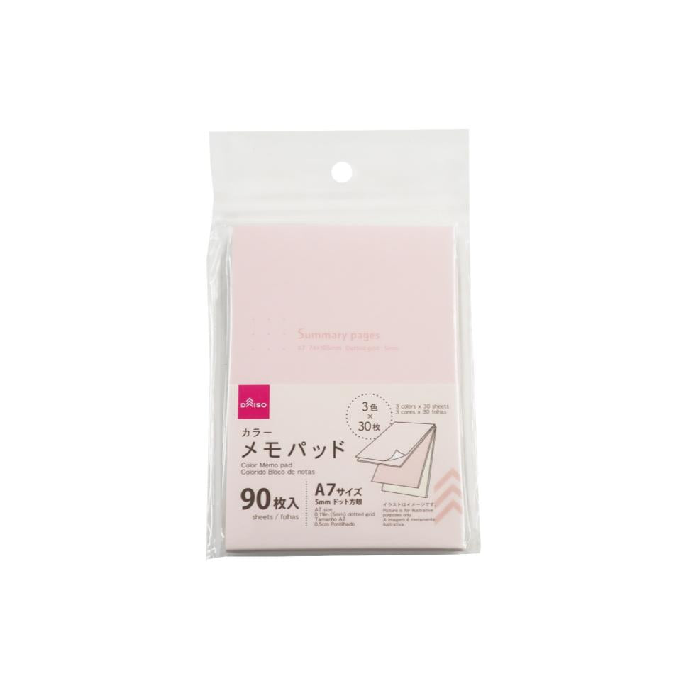 Memo Pad A7 Pink
