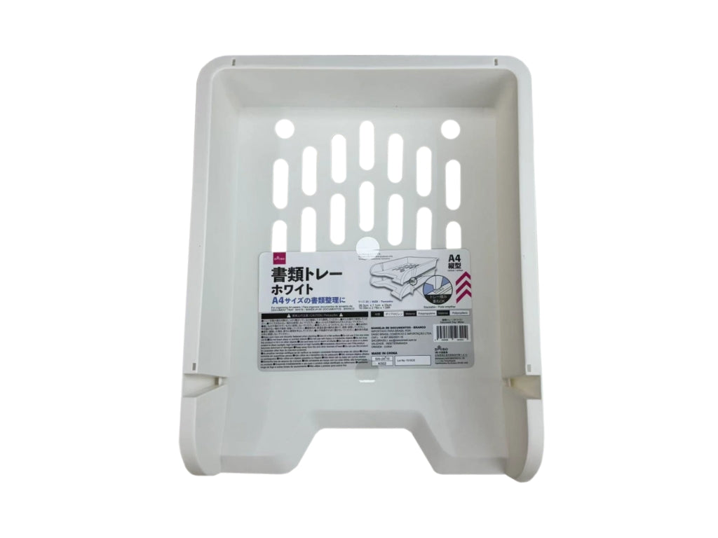 Document Tray White
