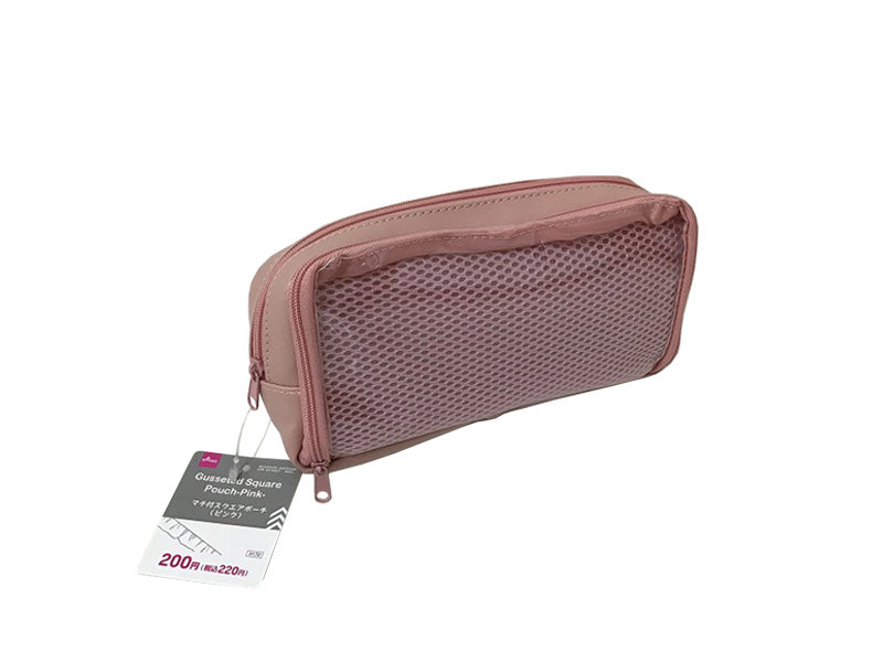 Favorite Pouch Gusseted Square Pouch Pink