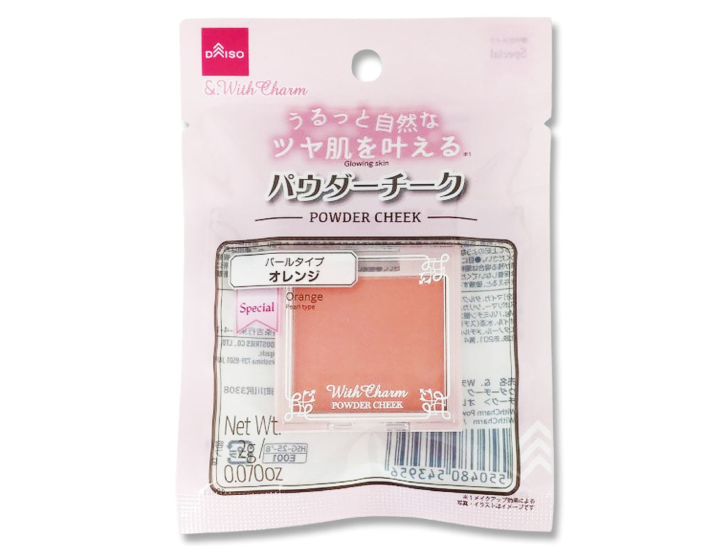 &.WithCharm Powder Cheek Orange