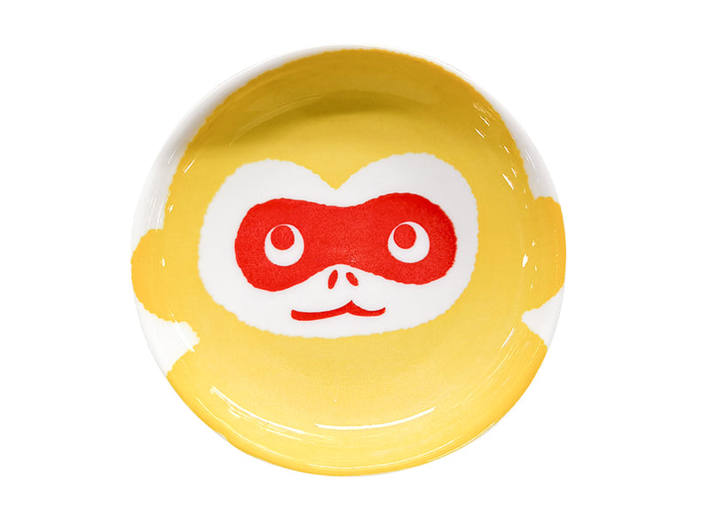Round Plate Monkey 9.5cm