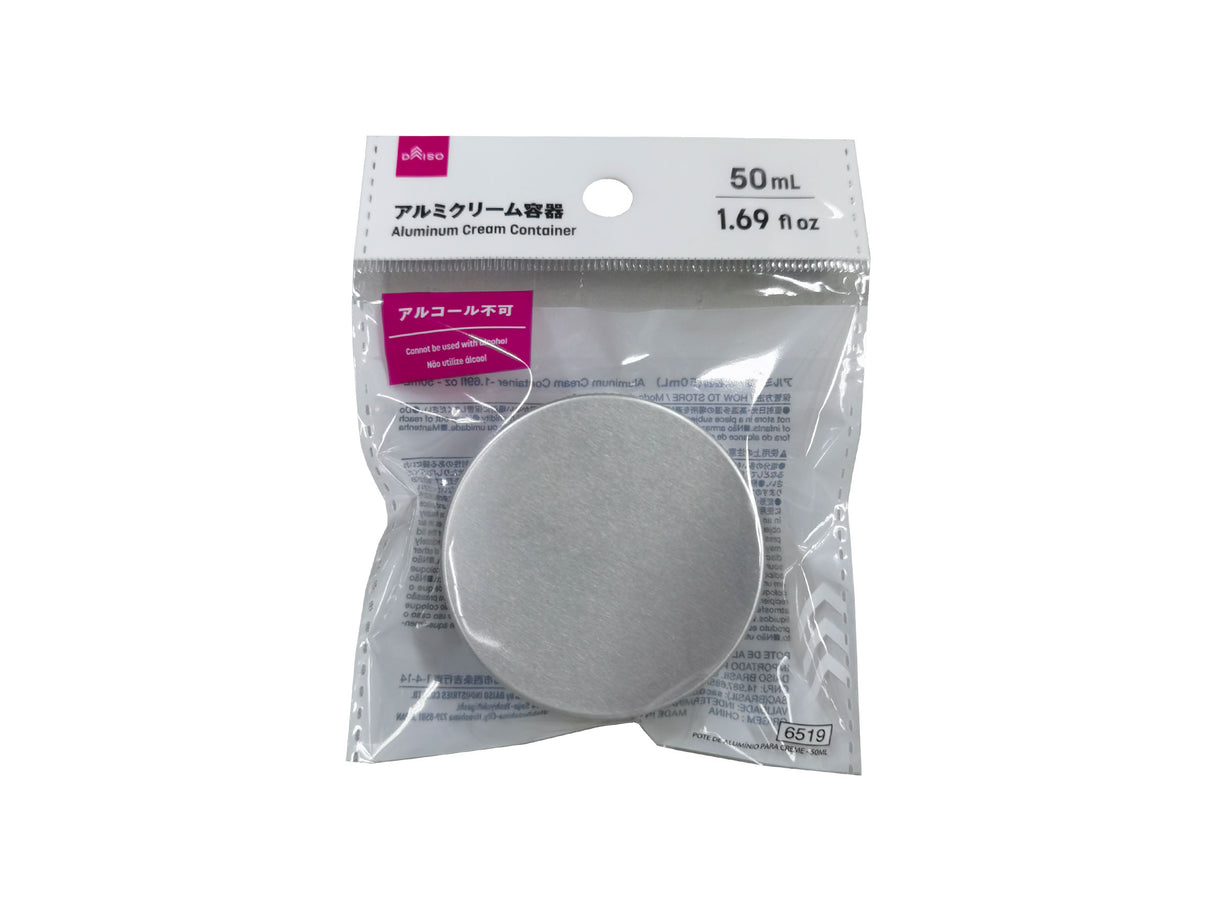 Aluminum Cream Container 50ml