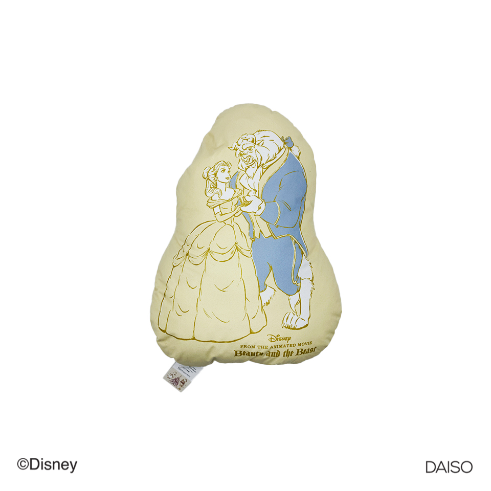 Die Cut Cushion Beauty and The Beast