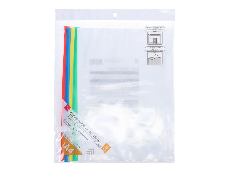 Clear Pack with Slider Basic A4