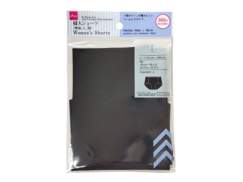 Panties Plain L Black