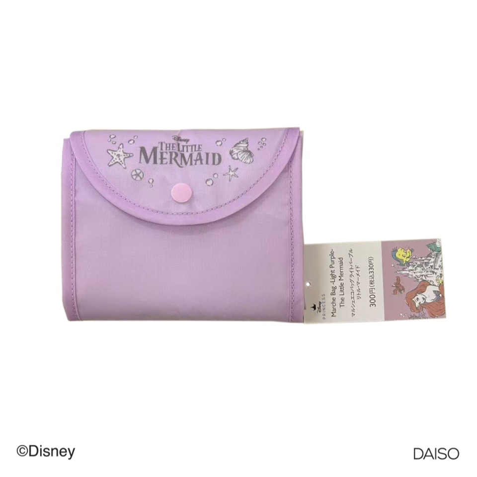 Little Mermaid Marche Eco Bag Light Purple