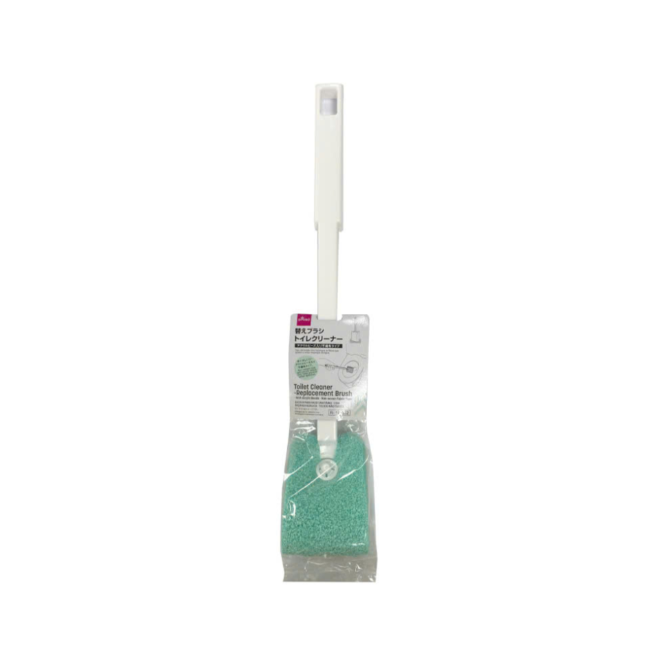 Toilet Cleaner Replacement Brush With Acrylic Beads Non woven Fabric Type