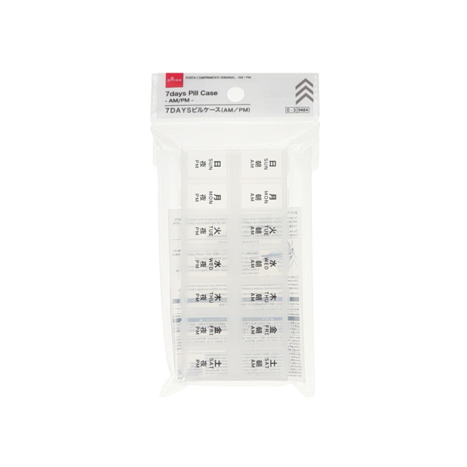 7 Days Pill Case AM/PM