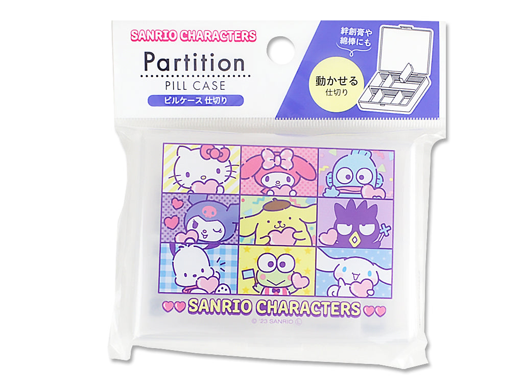 Sanrio Pill Case with Partition
