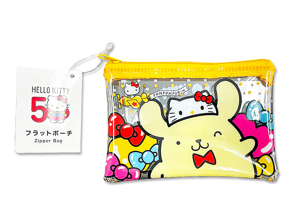 Pompomprin 50th Anniversary Flat Pouch S