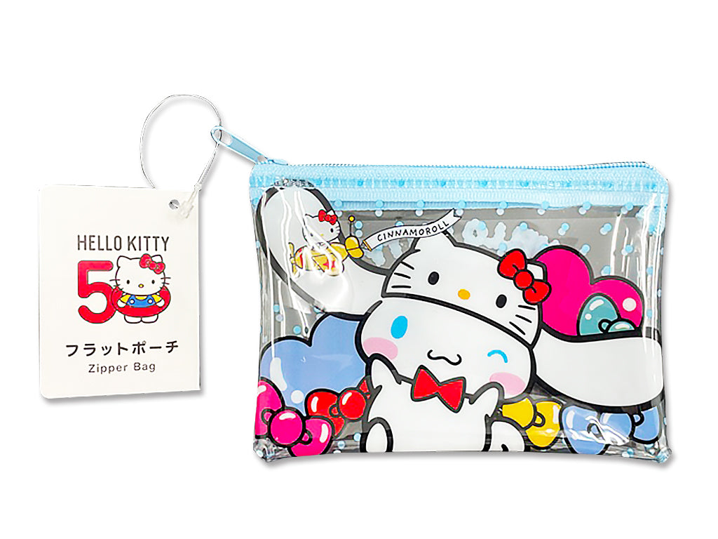 Cinnamoroll 50th Anniversary Flat Pouch S