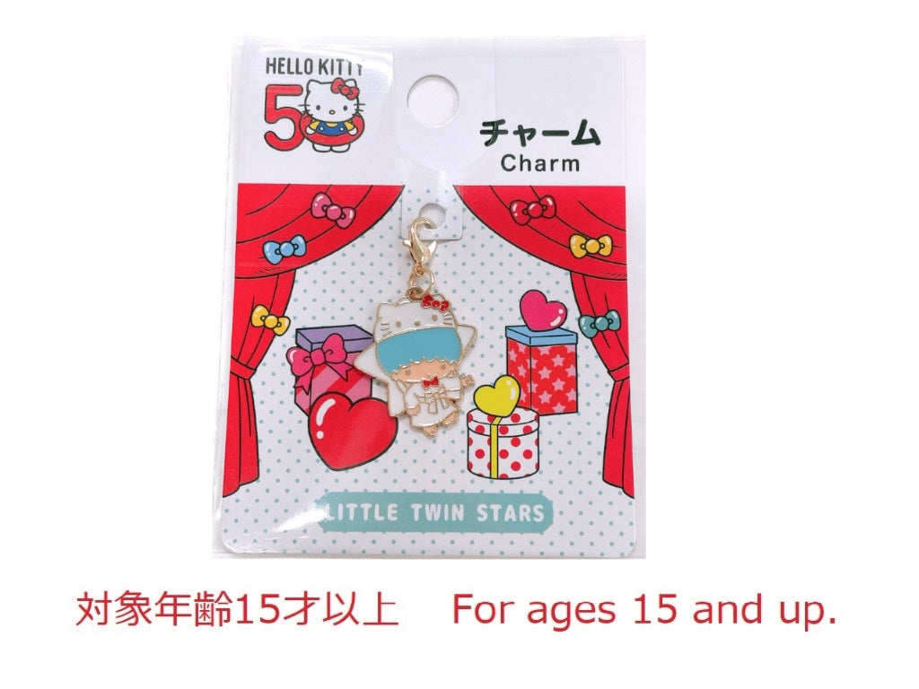 Hello Kitty Charm Little Twin Stars Kiki 50th Anniversary