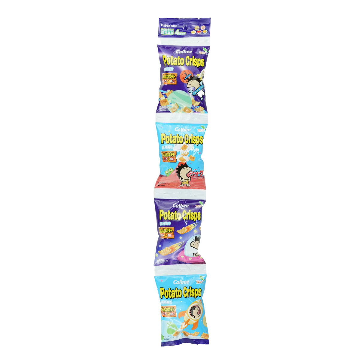 Calbee Potato Crisps 4packs