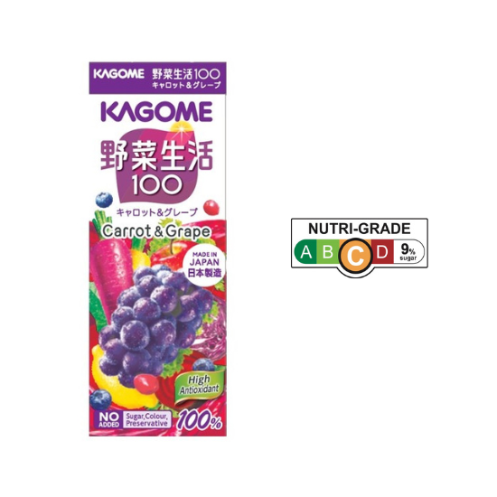 Vegetable and Fruit Mixed Juice Carrot & Grape