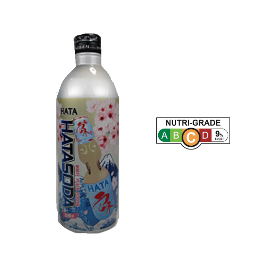 Hata Mineral Spring Hata Soda White Peach Flavor