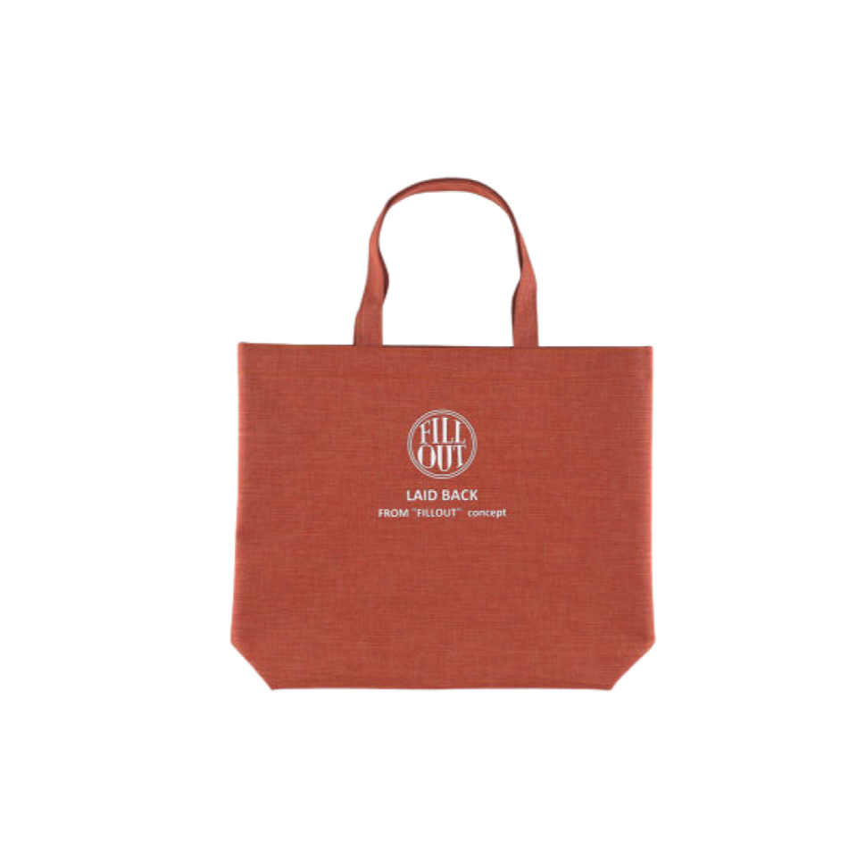 LB Tote Bag Horizontal Type Red