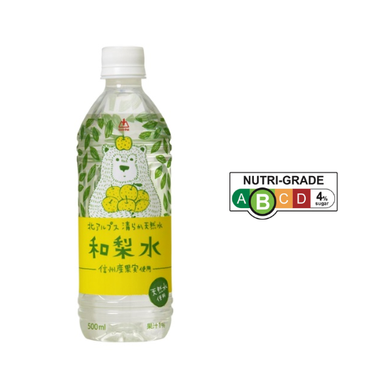 Gold Pack Northern Alps Pure Natural Water Japanese Pear Water 500ml