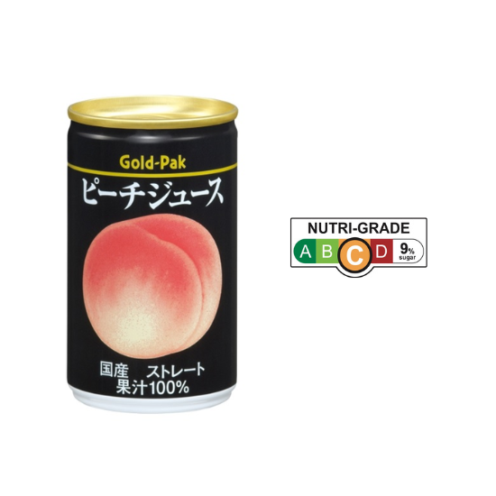 Gold Pak Peach Juice Straight 160g