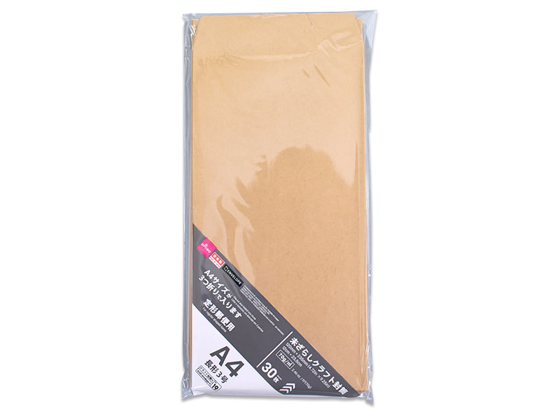 Unbleached Kraft Envelope Long 3