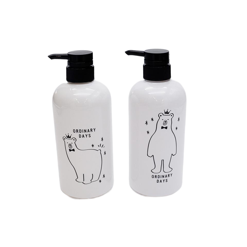 Pump Bottle Polar Bear 600ml
