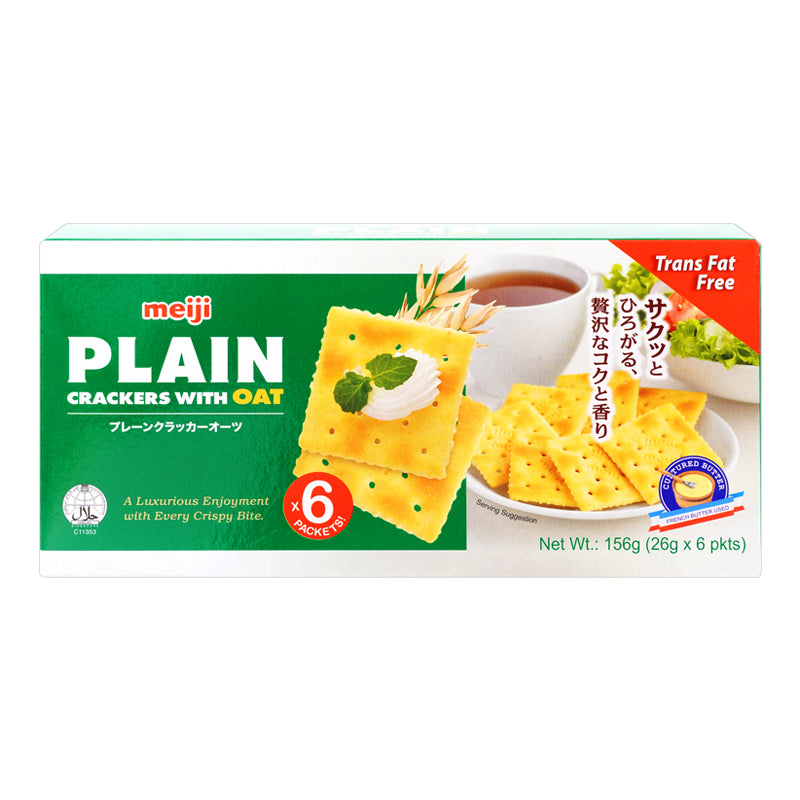 Plain Crackers with Oat