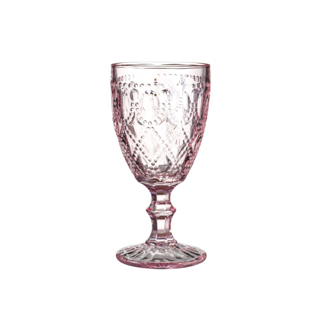 Aurora Wine Glass 340ml Pink