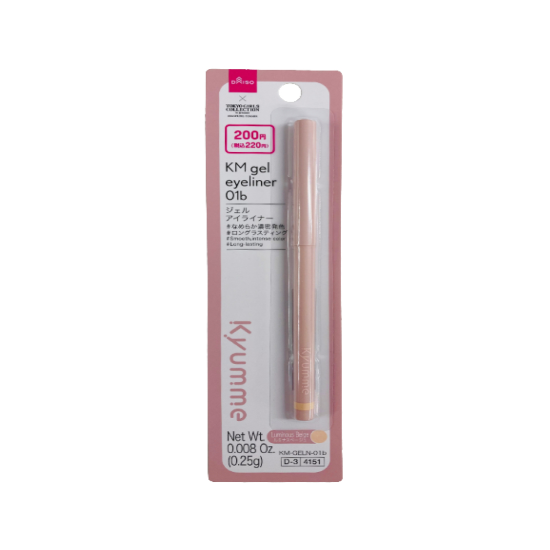 KM Gel Eyeliner 01B