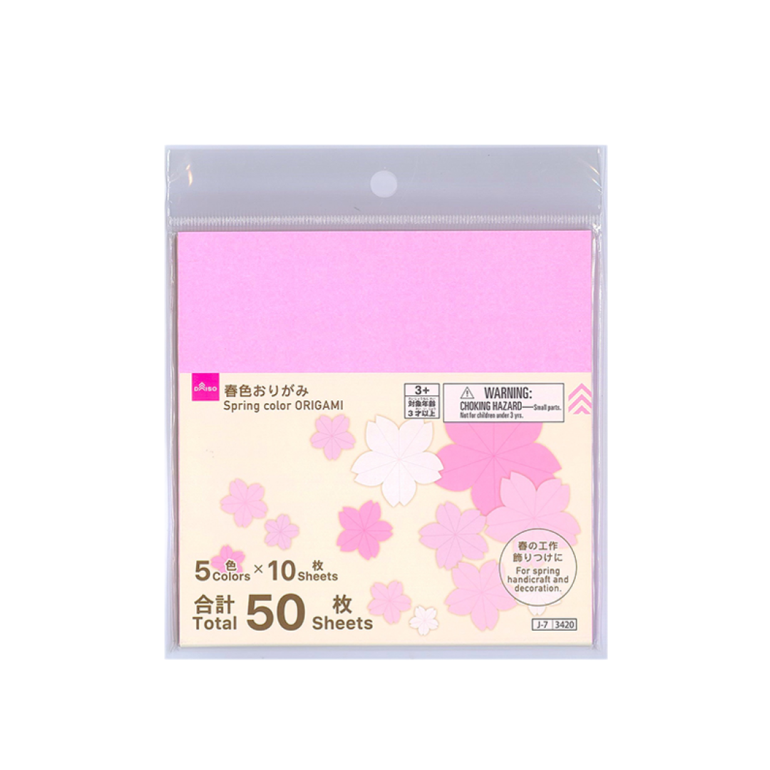 Spring Color Origami 5 Colors