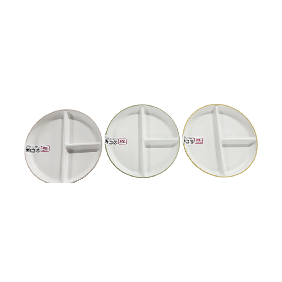 Partitioned Plate