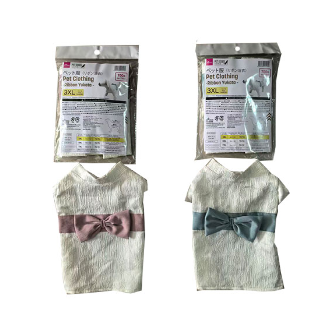 Pet Clothing Ribbon Yukata 3XL
