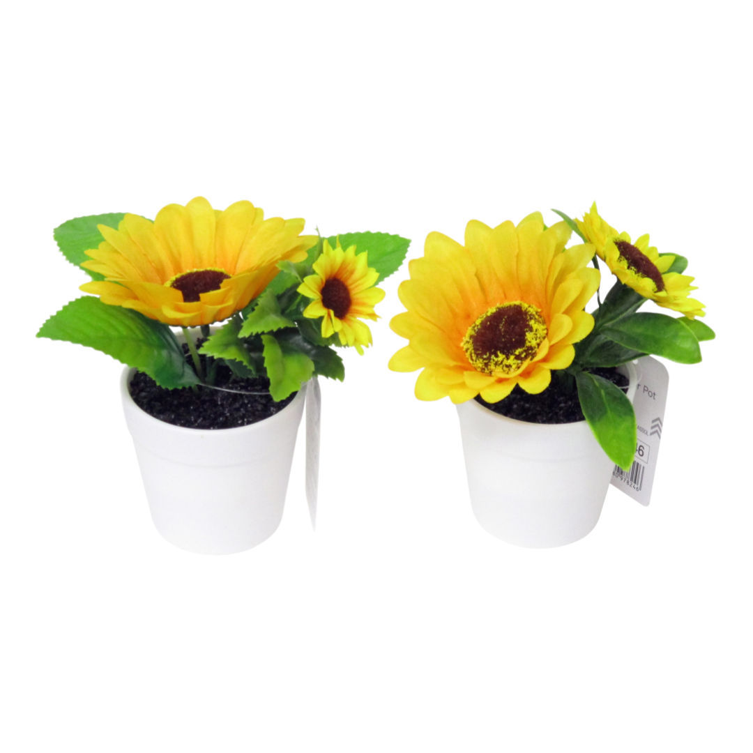 Sunflower Pot