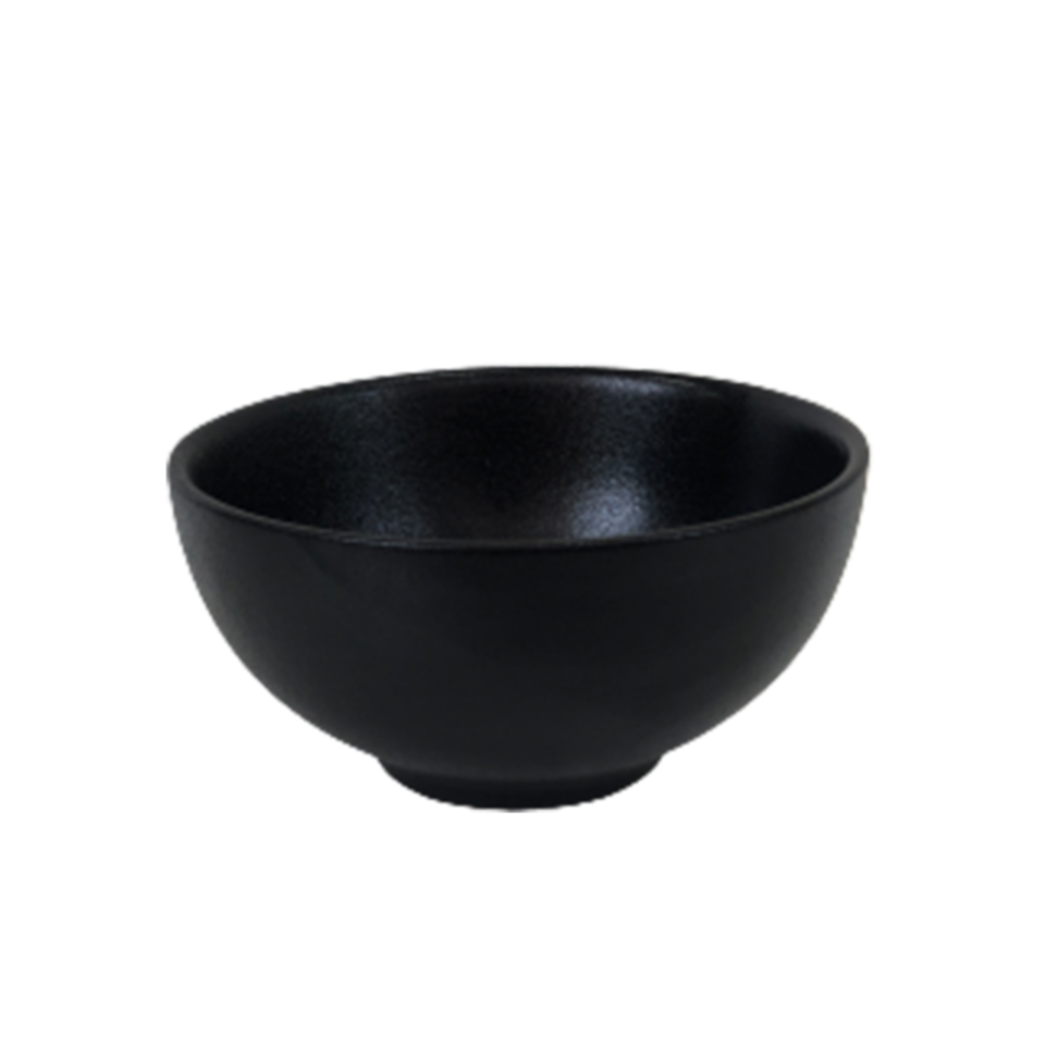 Rice Bowl Black Glaze 12cm