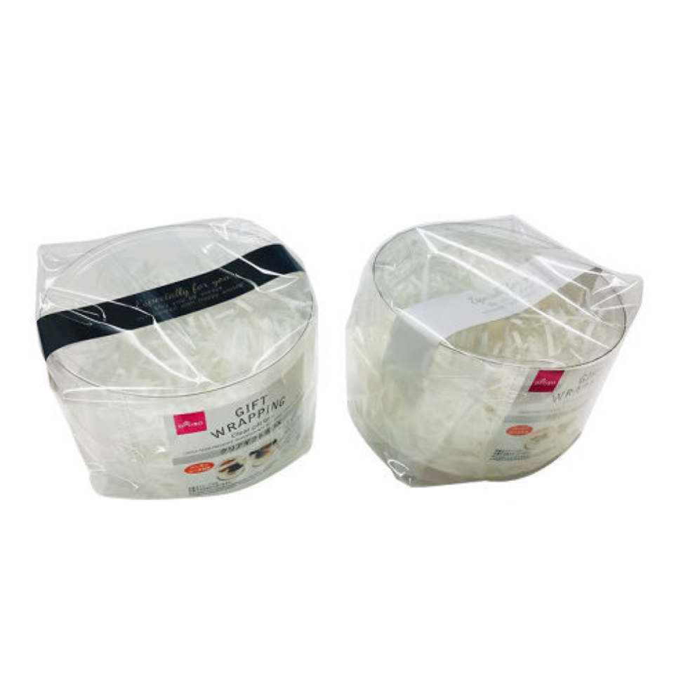 Clear Gift Box Logo 10cm x 6cm