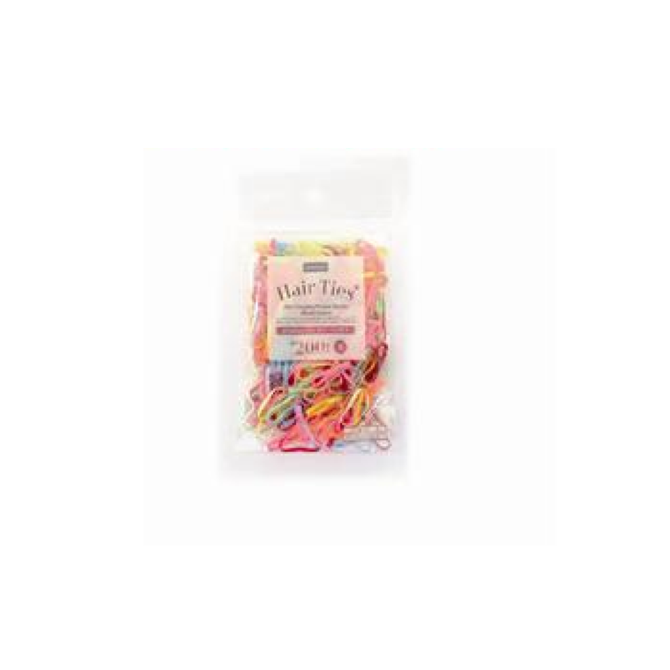 No Tangle Rubber Hair Band S Color Mix