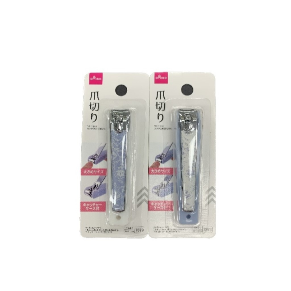 Nail Clipper Blue Flower