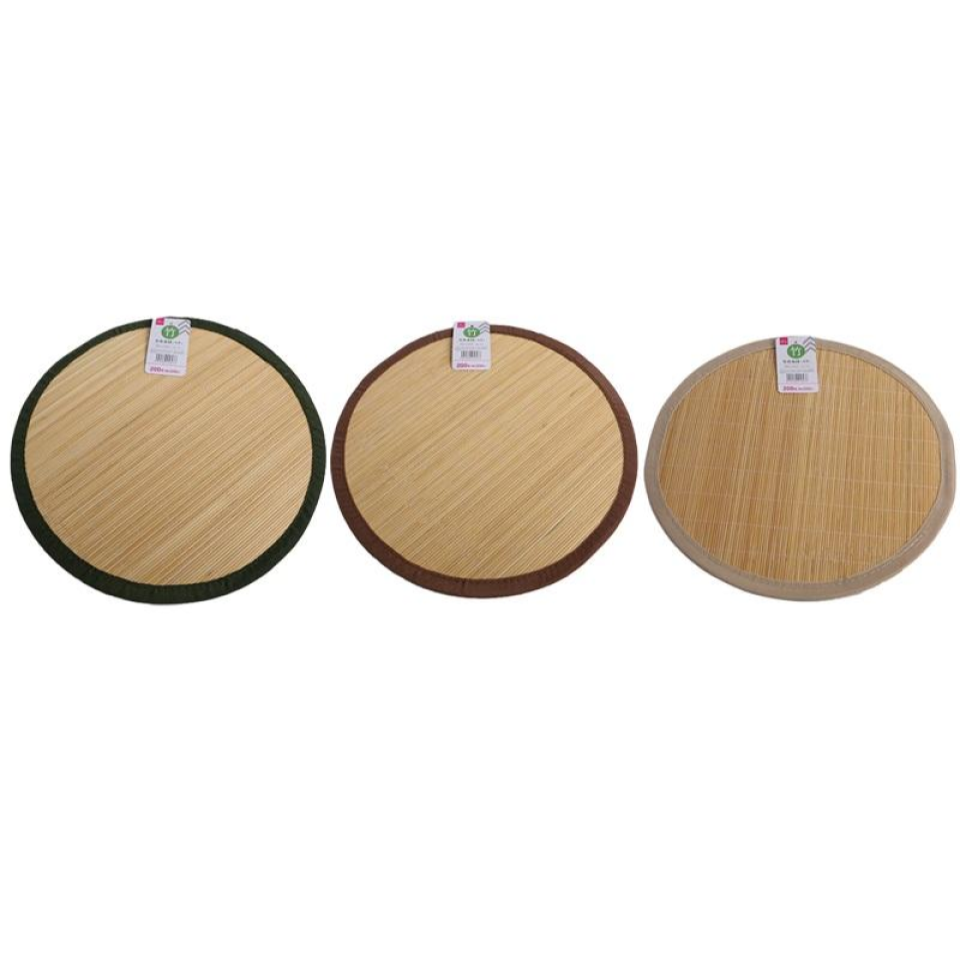 Bamboo Floor Cushion Round