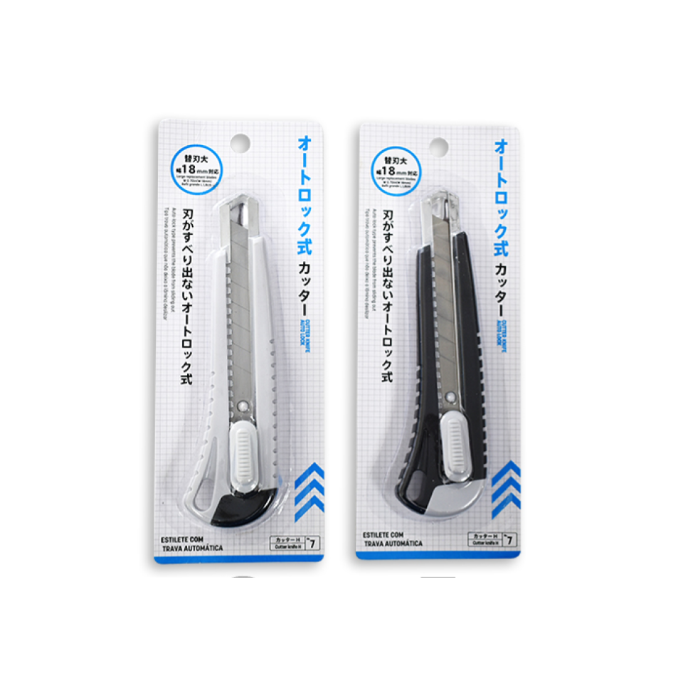 Cutter Knife Large Auto Lock