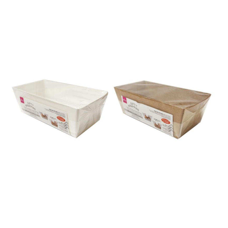 Tray Kit with Bottom Gusset Gift Bag Kraft