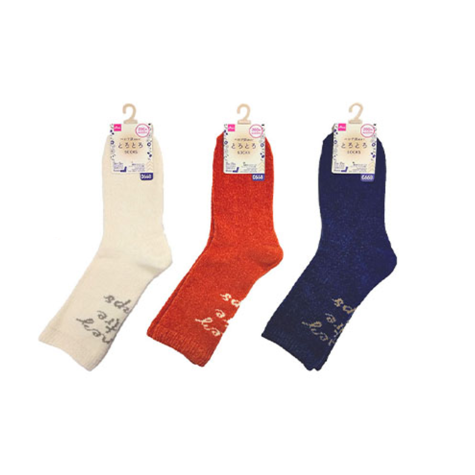 Smooth Touch Socks Chenille Yarn Fruits