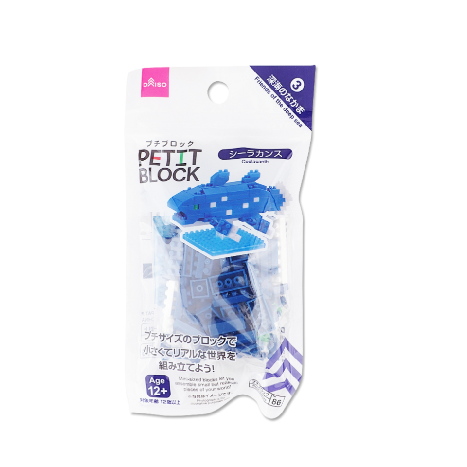 Petit Blocks Coelacanth