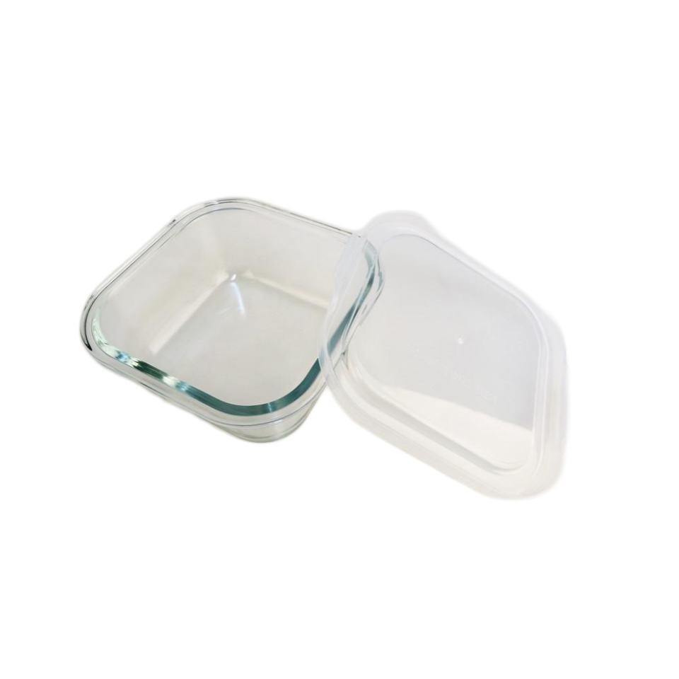 Heat Resistant Glass Tableware Square 800ml