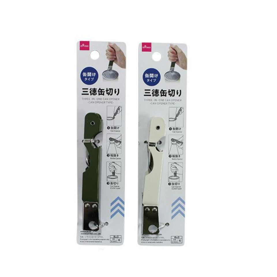 Three-In-One Can Opener