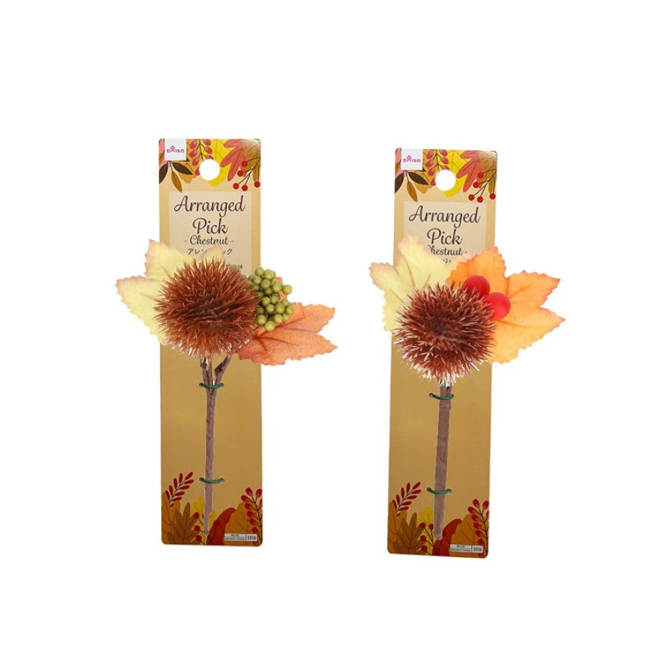 Autumn Fruits Pick Chestnut