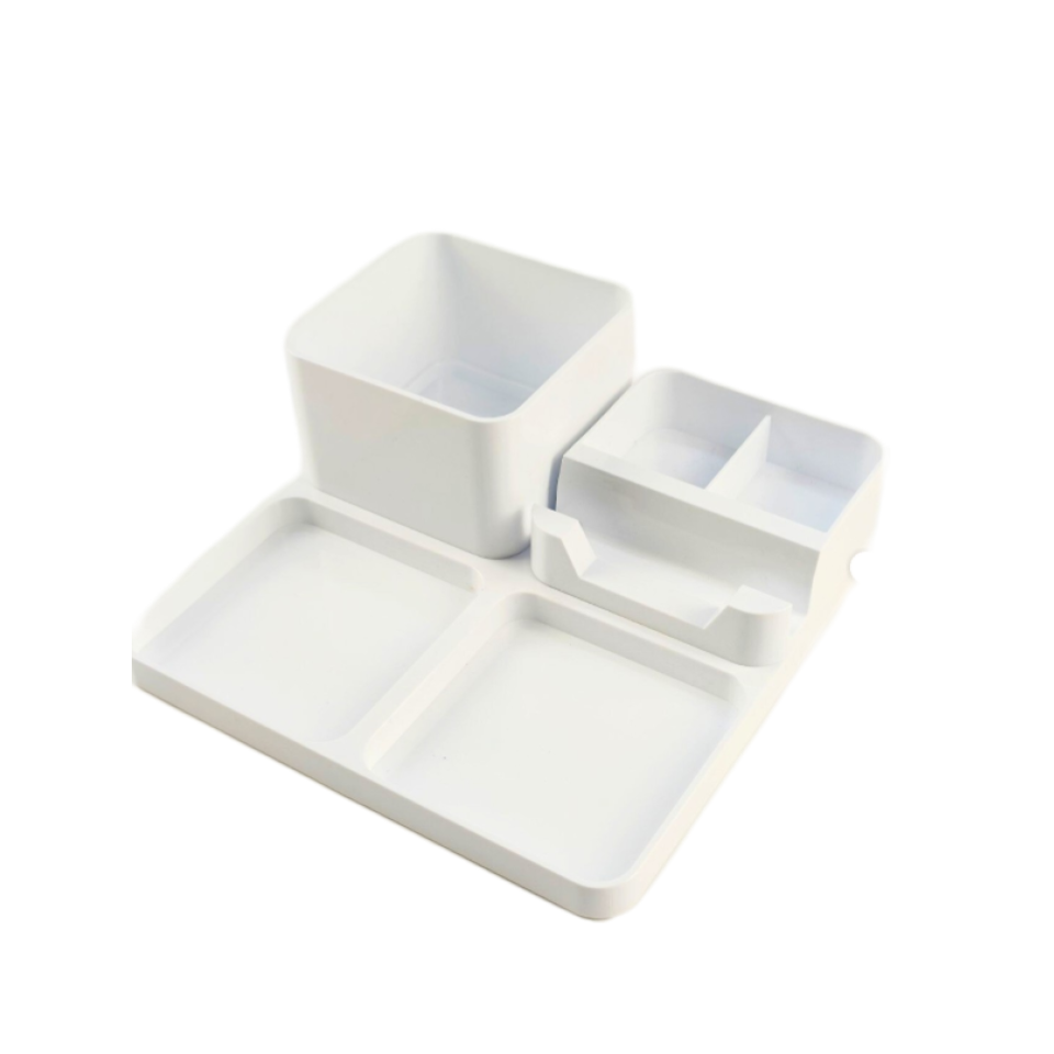 Desktop Storage Case Assemble Type Mobile Phone and Memo Stand