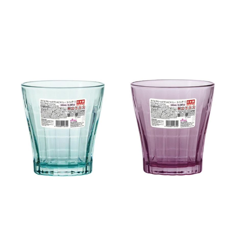 Mold Glass Lattice Pattern Marine Lavender